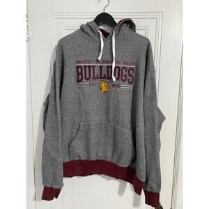 UMD Bulldogs Stitched Hoodie Sweatshirt Size XXL